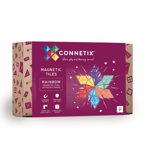(Bundle Set) Connetix Tiles 120 Piece Pastel Set + 40 Piece Pastel Geometry Set